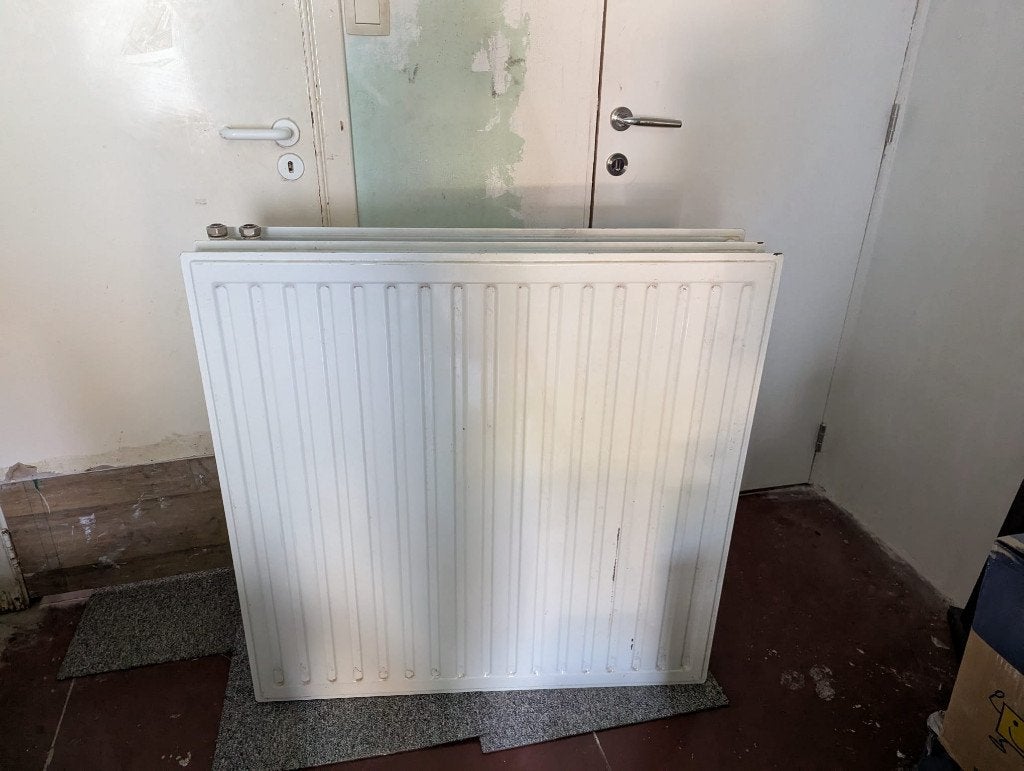 Radiateur 90 x 90 x 17 cm, Comme neuf, Enlèvement, 80 cm ou plus, Radiateur