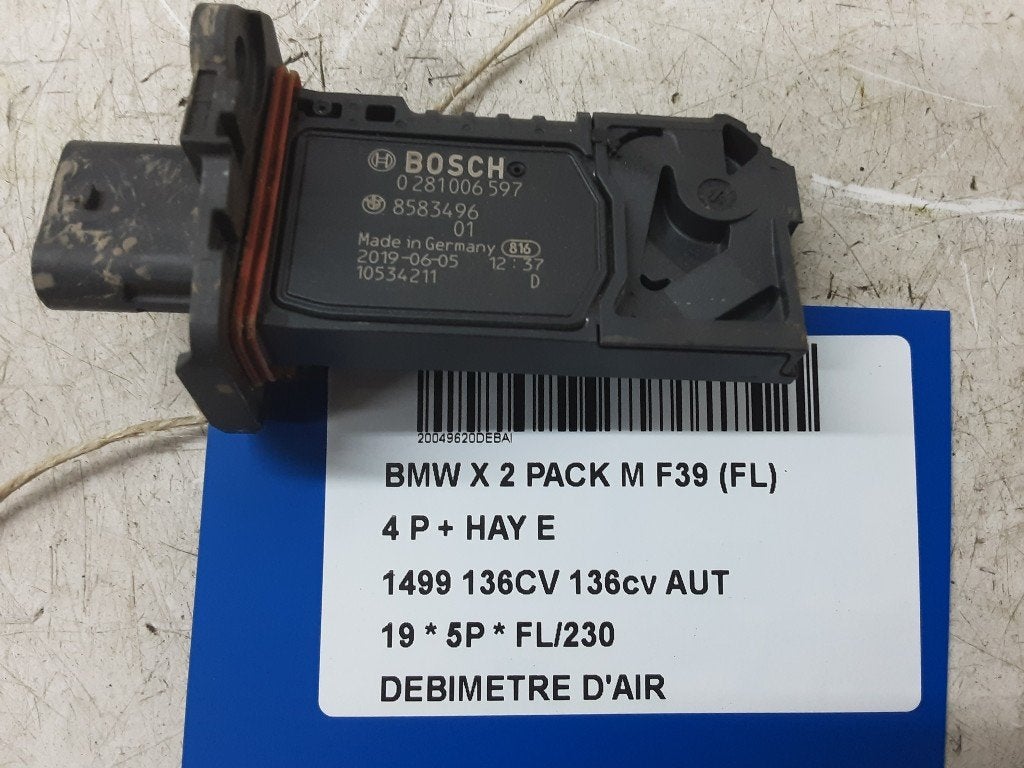 DÉBITMÈTRE BMW X2 (F39) (01-2017/10-2023) (858349601), Mevr. I. Hauben, Utilisé, BMW, Rue de l'Espoir 34 34
4030  GRIVEGNÉE, BE
