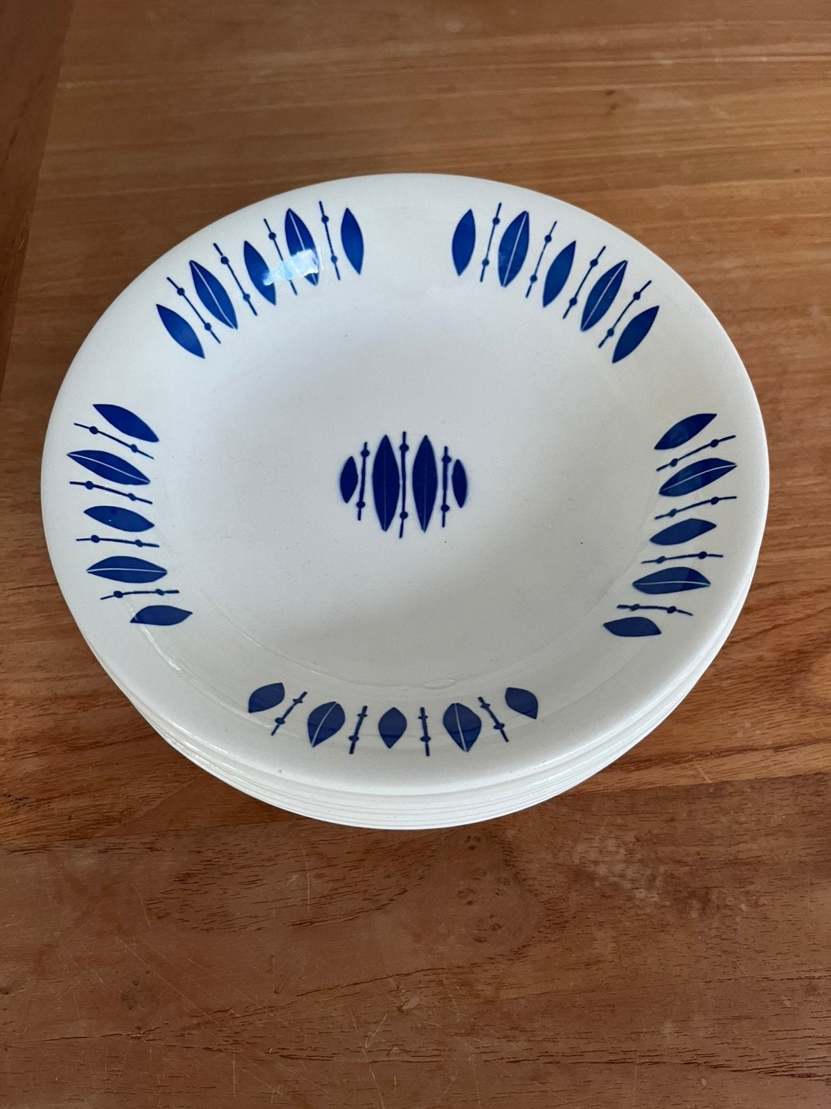 6 assiettes creuses BOCH, Enlèvement ou Envoi