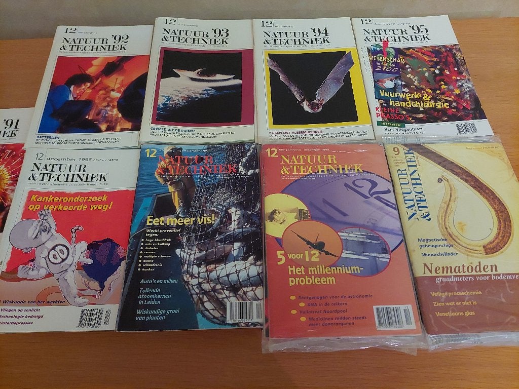 Natuur & Techniek - maandblad - (in totaal 97 nummers), Verzamelen, Ophalen of Verzenden, 1980 tot heden, Tijdschrift