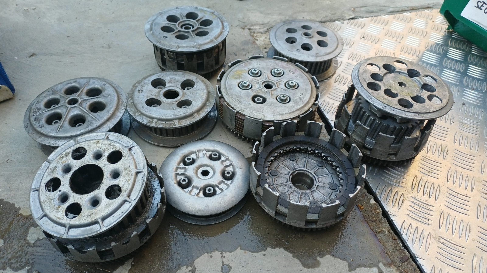 Lot koppelingen yz rm 125/250, Ophalen
