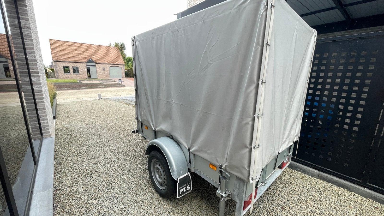 Aanhanger 750kg ongeremd, Auto diversen, Ophalen, Zo goed als nieuw