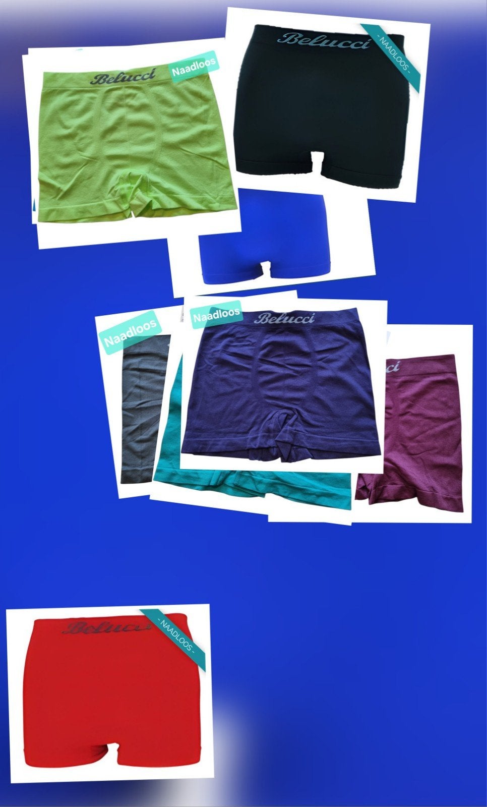 Shorts BELUCCI New pour hommes, taille M/L, sans coutures, Enlèvement ou Envoi, Autres couleurs, Belucci, Boxer