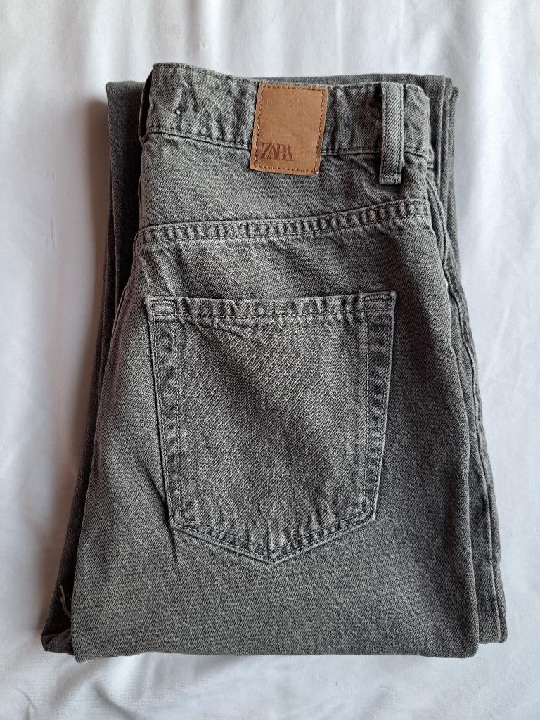 Jeansbroek van Zara maat 36, Zara, Ophalen of Verzenden, W28 - W29 (confectie 36), Grijs