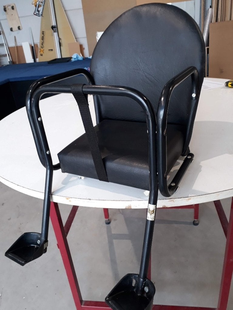 Fietsstoeltje achter, Repose-pieds, Enlèvement, Siège arrière, 15 à 36 kg