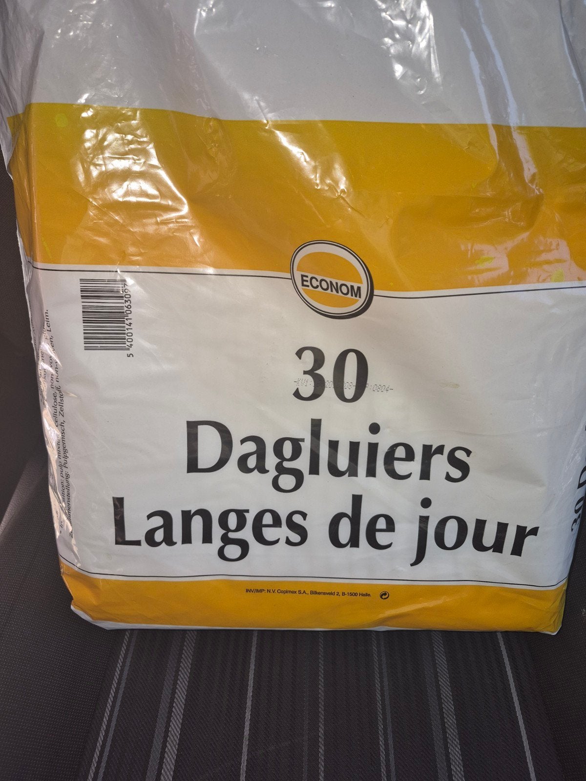 Couches droite pour bébé