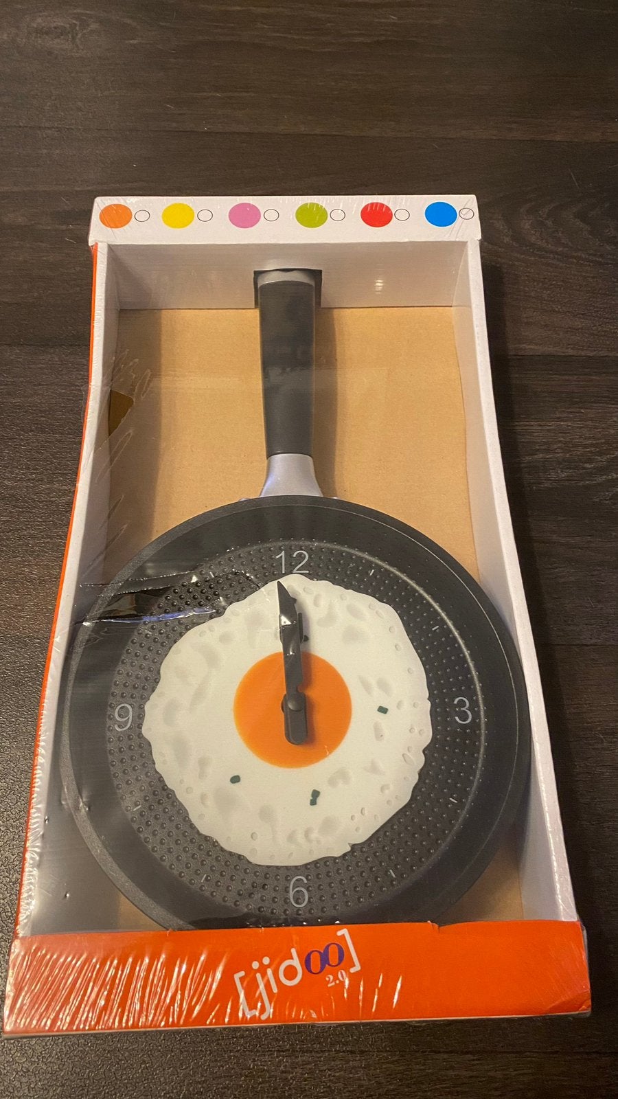 Horloge cuisine œuf sur le plat, Enlèvement, Neuf