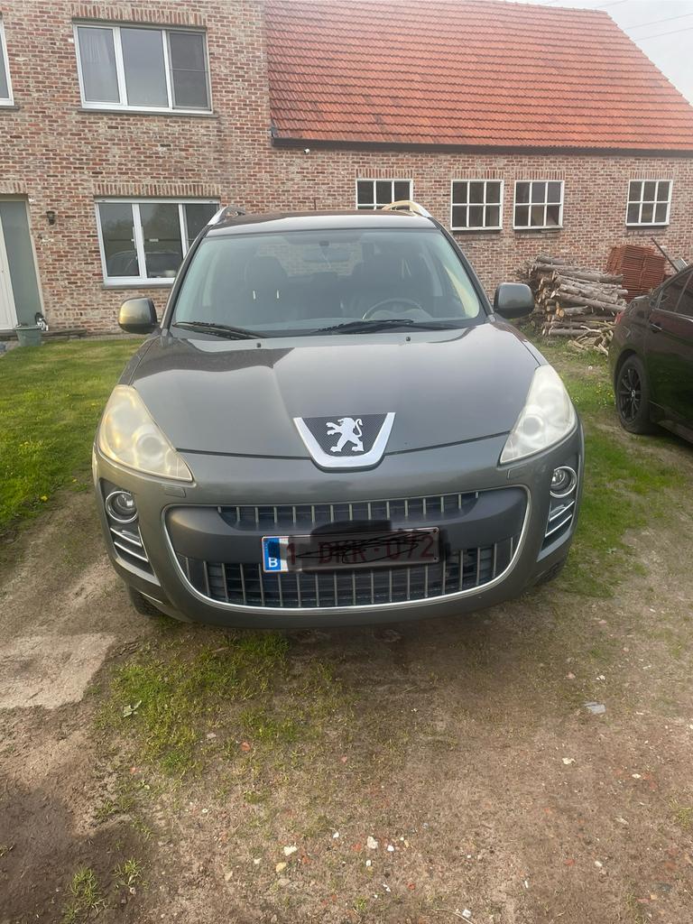 Peugeot 4007 bj 2008 330000 km, Autos, Cuir, Argent ou Gris, Achat, 7 places