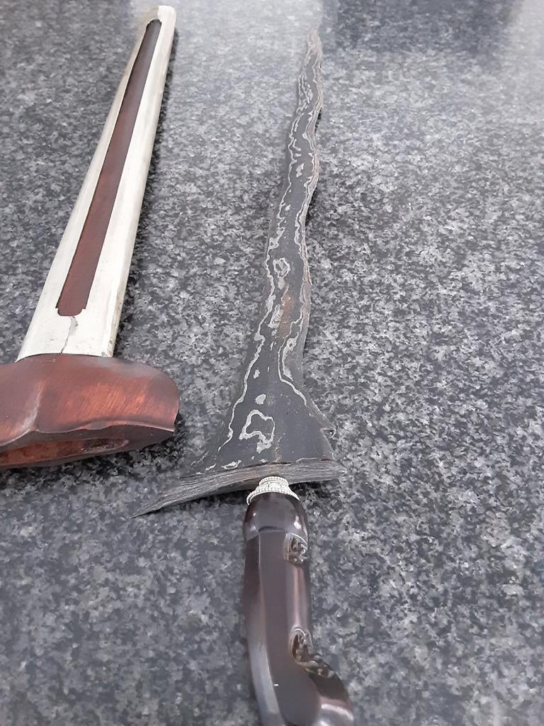 Het oude Maleisische Kriss, Antiek en Kunst, Ophalen of Verzenden