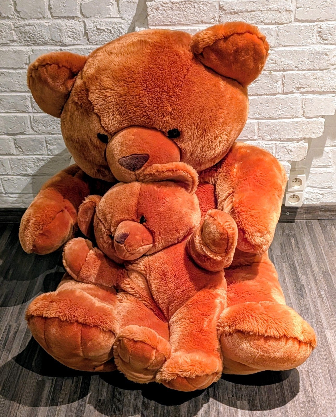 2 ours en peluche, Collections, Ours & Peluches, Enlèvement, Comme neuf, Autres types