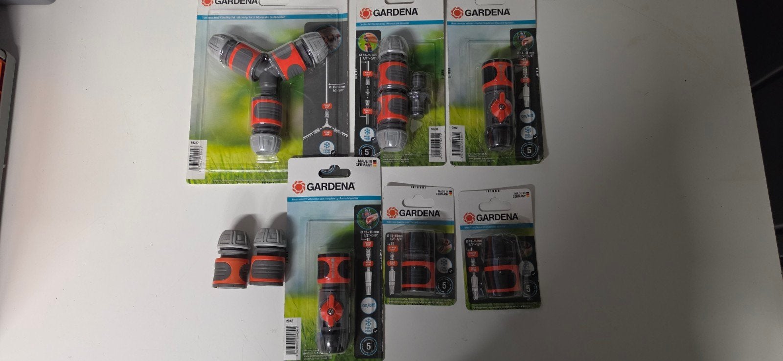 Gardena Slangkoppelingen & waterstops – Nieuw, Tuin en Terras, Ophalen, Nieuw, Overige soorten, Gardena en andere