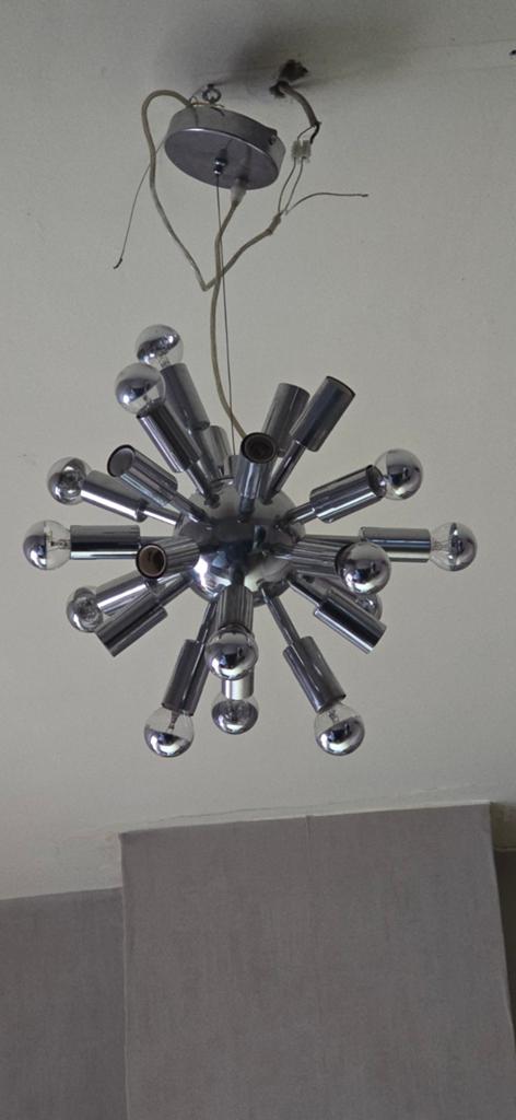 Sputnick met led lampen jaren 60, Huis en Inrichting, Ophalen