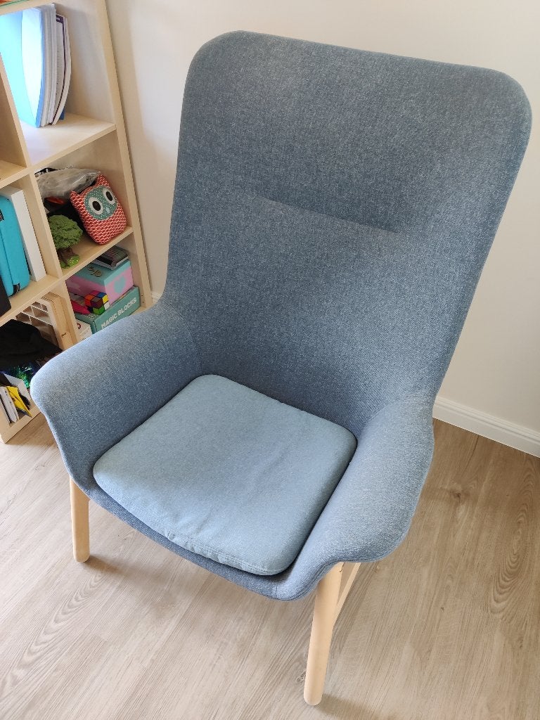 IKEA Vedbo Fauteuil, Ophalen, Hout, Gebruikt, 75 tot 100 cm