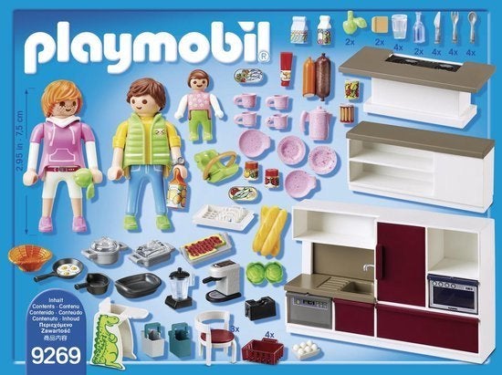 Playmobil City Life Kitchen 9269. Compleet., Complete set, Overige typen, Ophalen of Verzenden, Zo goed als nieuw