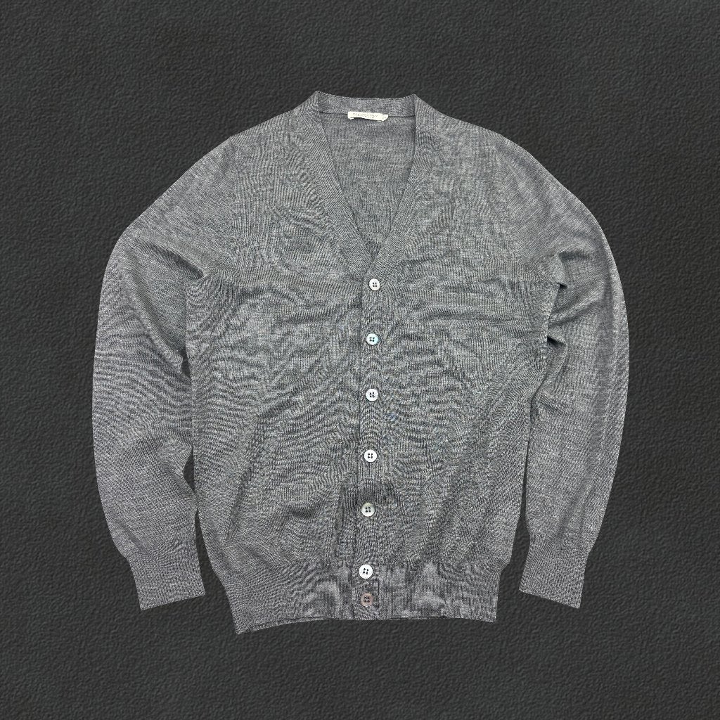 (1323) Grijze Suitsupply Cardigan - Heren XS - Zeer Goed, Kleding | Heren, Ophalen of Verzenden, Zo goed als nieuw, Grijs, Suitsupply