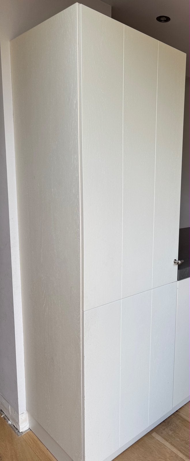 Complete Nette Hoekkeuken + Apparatuur + GEDEMONTEERD, Huis en Inrichting, Ophalen of Verzenden, Overige kleuren, Composiet, Hoekkeuken