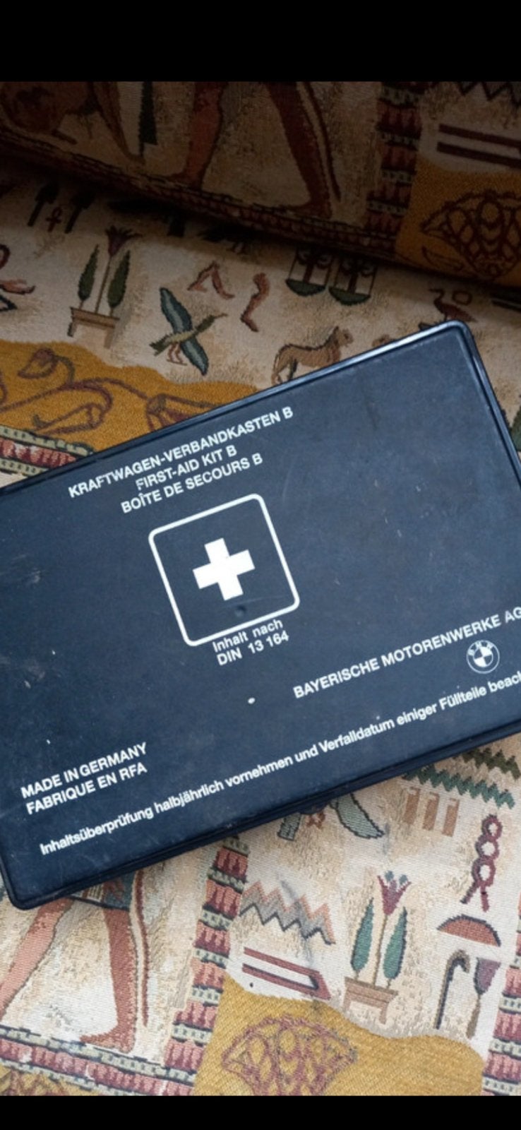 Trousse de secours bmw e30 e24 e28 e23 vintage, Autos : Pièces & Accessoires, Enlèvement ou Envoi, BMW