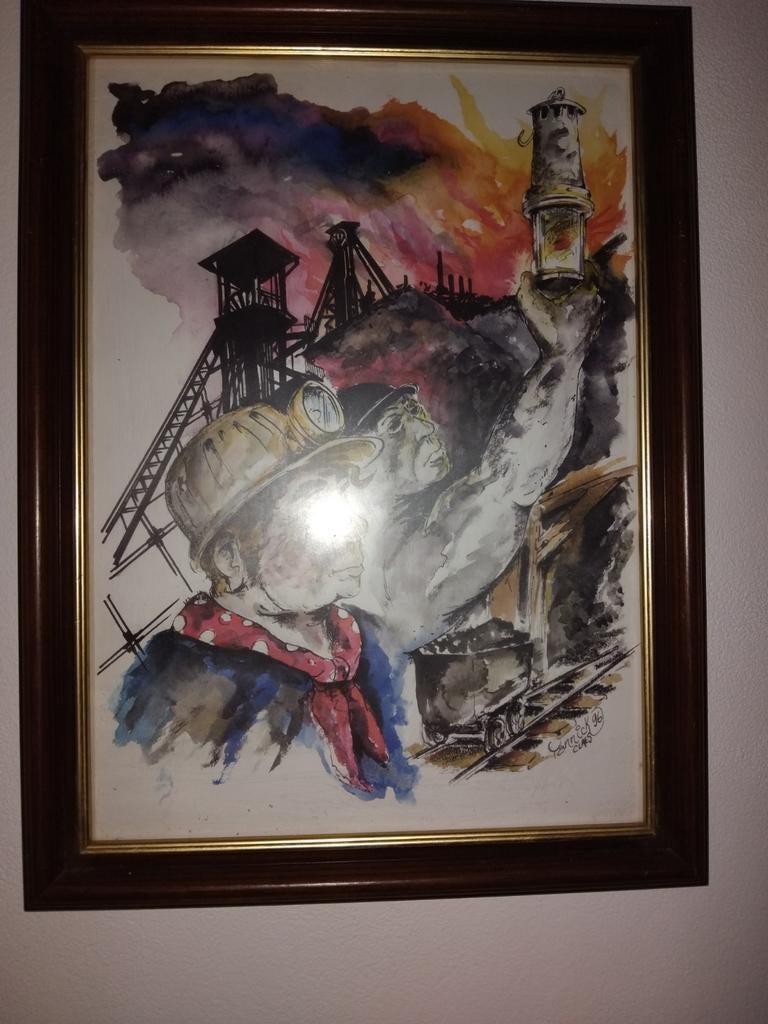 Toil, Antiek en Kunst, Ophalen of Verzenden