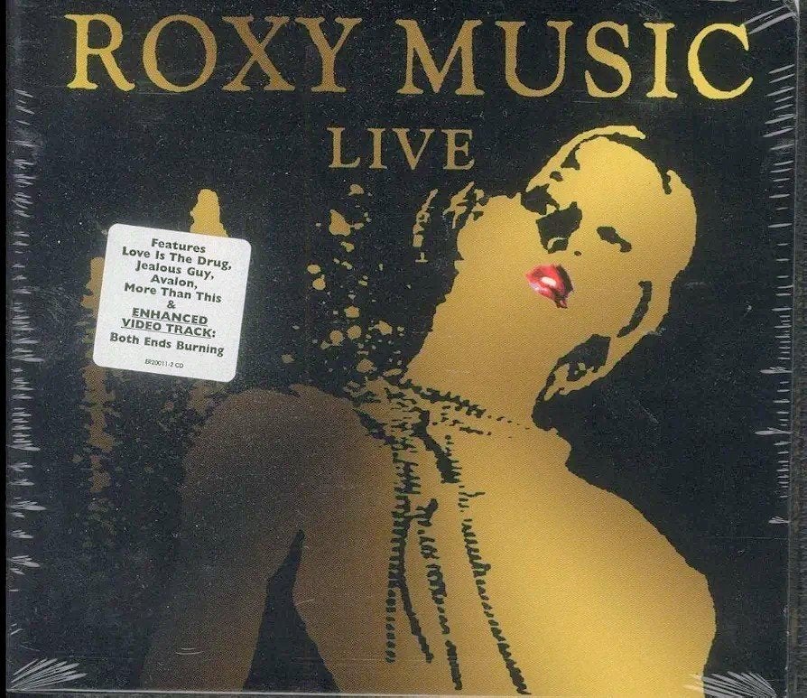 2 CD-SET "ROXY MUSIC LIVE", Ophalen of Verzenden, Zo goed als nieuw, Pop