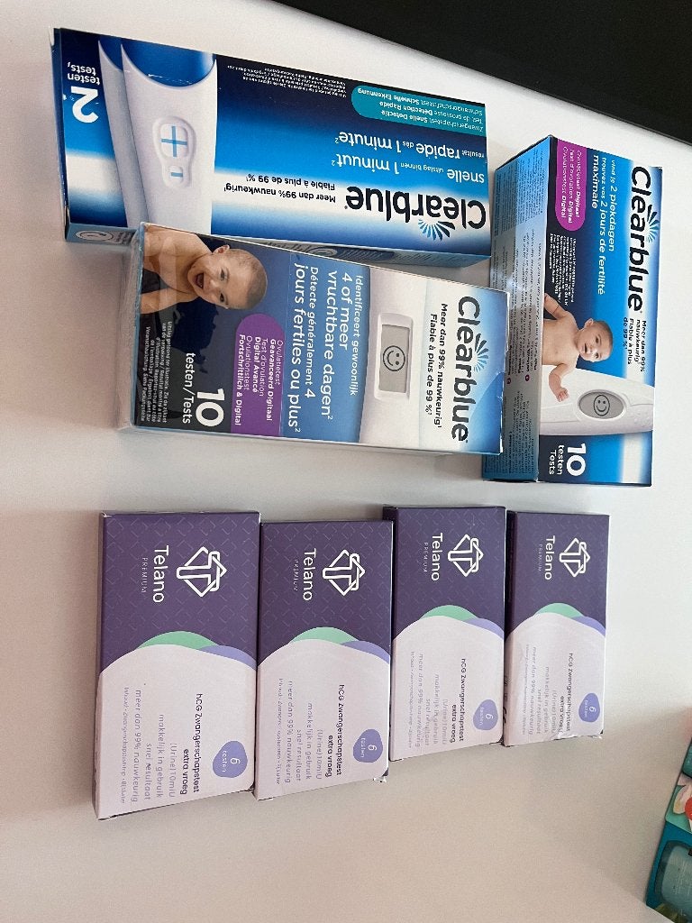 Ovulatietest/zwangerschapstest, Ophalen, Nieuw