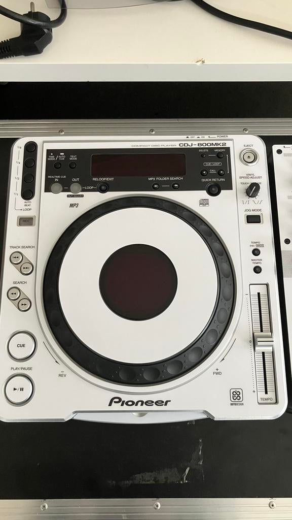 Pioneerdj CDJ-800 MKII (2 stuks), Muziek en Instrumenten, Dj-sets en Draaitafels, Ophalen, Zo goed als nieuw
