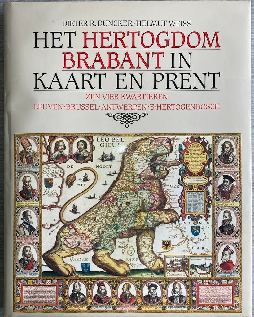 Het Hertogdom Brabant in kaart en prent, Boeken, Ophalen of Verzenden