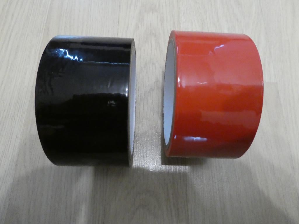 2 rouleaux de ruban de bondage réutilisable en PVC laqué, Enlèvement ou Envoi, Neuf