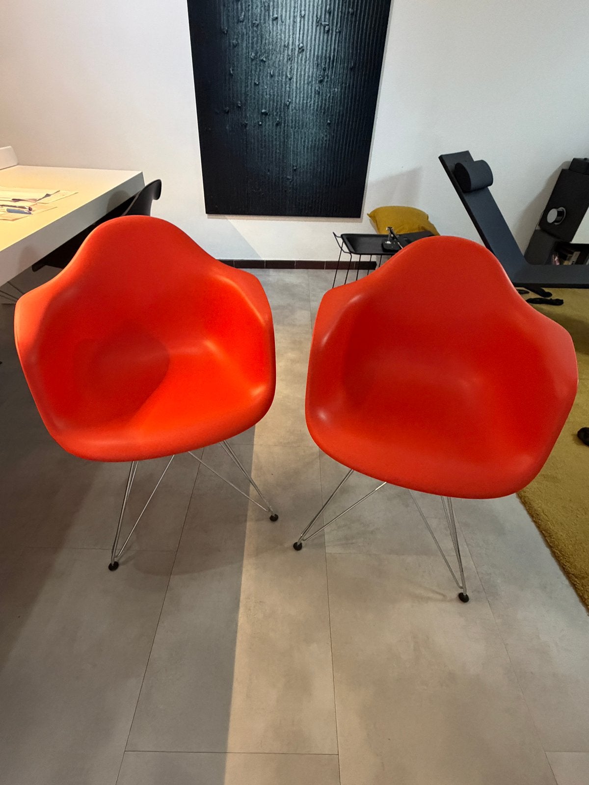 VITRA DAR CHAIR, Enlèvement, Comme neuf, Rouge