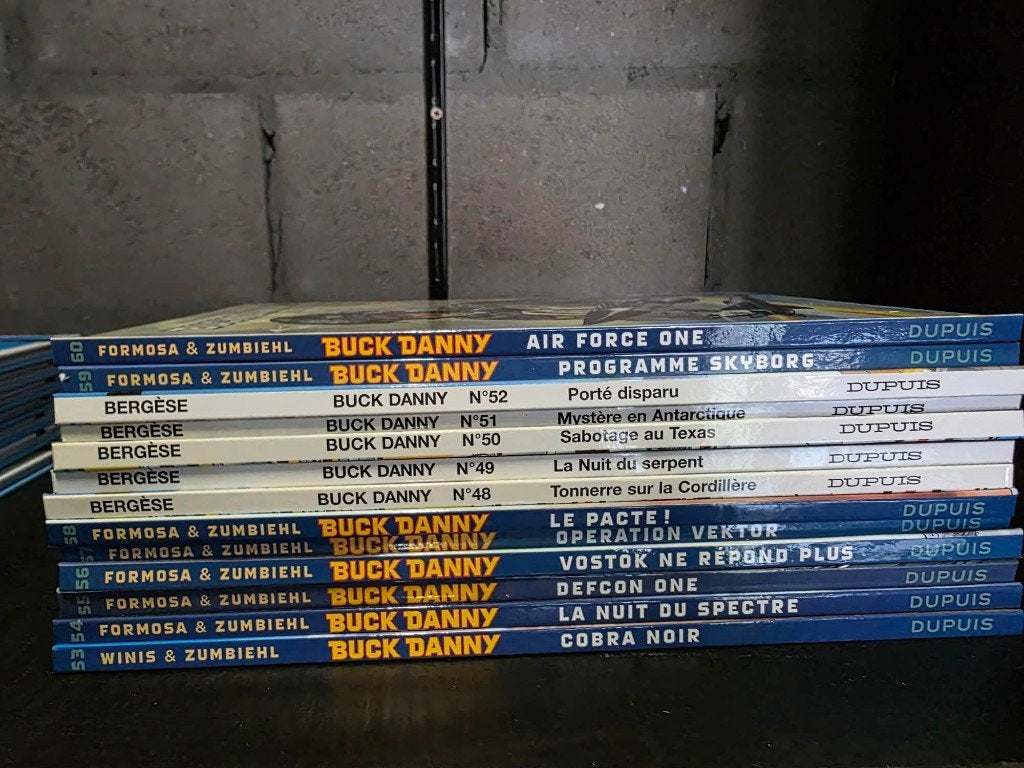 Lot de livre Buck Danny, Livres, Plusieurs BD, Enlèvement ou Envoi, Utilisé