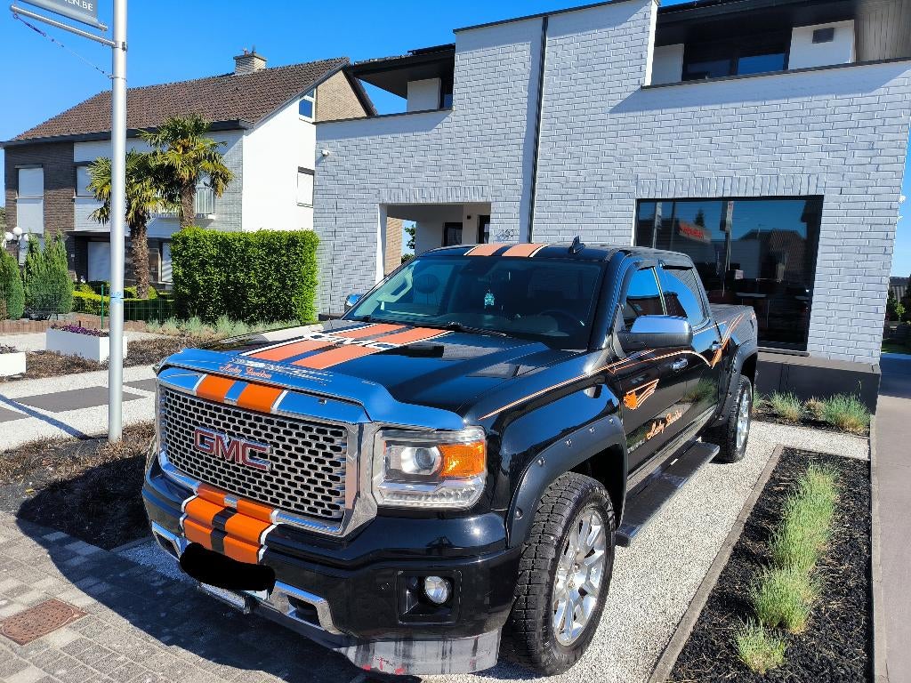 GMC Denali 6.2 v8 Lpg lpi silverado ram Chevrolet, Autos, Cuir, Achat, Caméra 360°, Entretenue par le concessionnaire