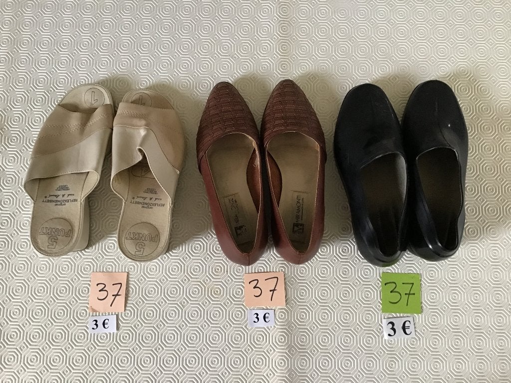 4 paar dames schoenen maat 37, Kleding | Dames, Ophalen of Verzenden, Zo goed als nieuw
