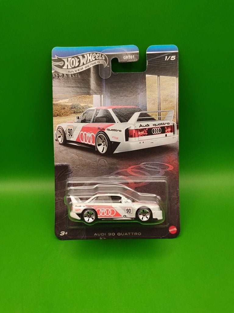 Hot Wheels Audi 90 Quattro Silver Series GRT01, Enlèvement ou Envoi, Neuf, Voiture