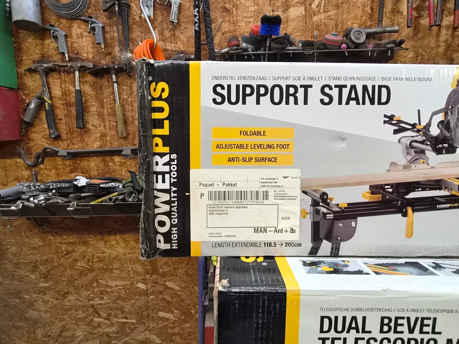 verstekzaag powerplus 2200W (nieuw in de doos), Bricolage & Construction, Outillage | Scies mécaniques, Enlèvement
