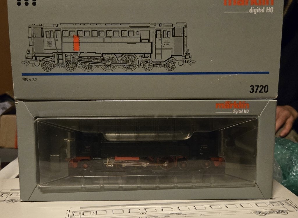Locomotive Marklin BRV32 3720, Analogique, Enlèvement ou Envoi, Courant alternatif, Comme neuf