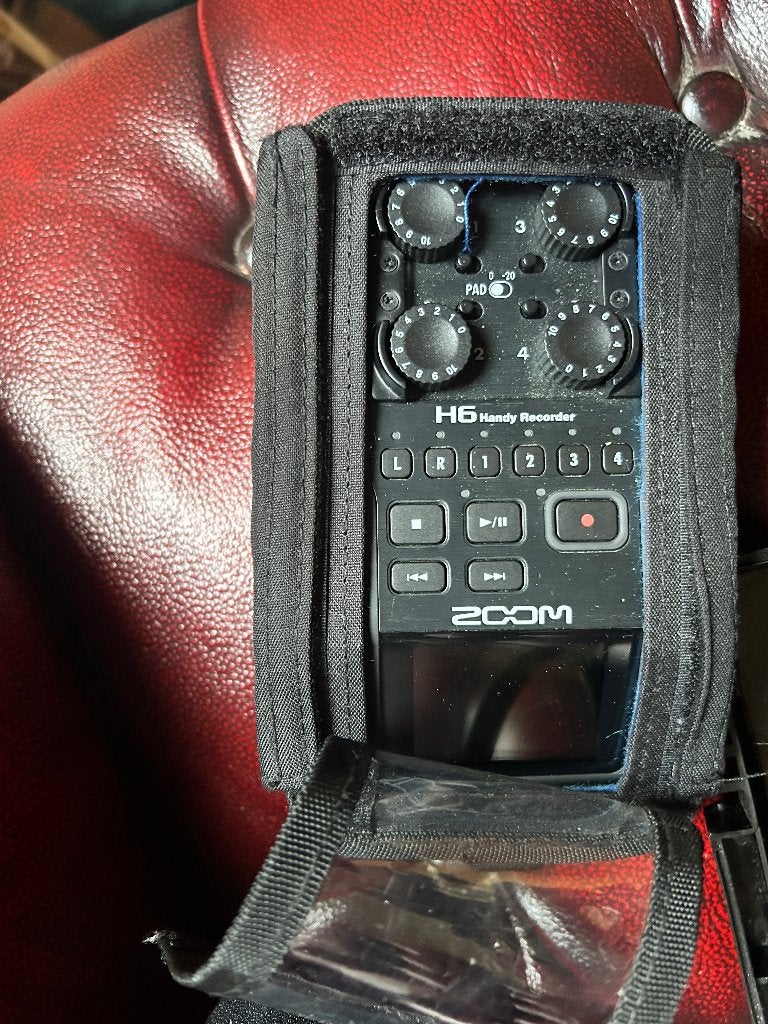 Zoom H6 Handy Recorder - VOOR AUDIOMAN professioneel, Audio, Tv en Foto, Professionele apparaten, Ophalen of Verzenden, Zo goed als nieuw