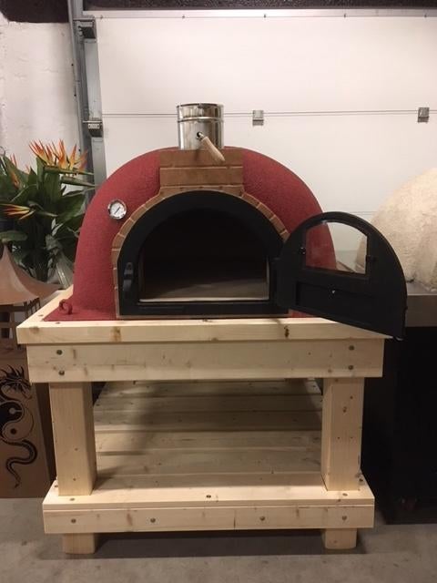 Nieuwe houtgestookte pizzaoven TONINO 110-80cm, Ophalen, Nieuw