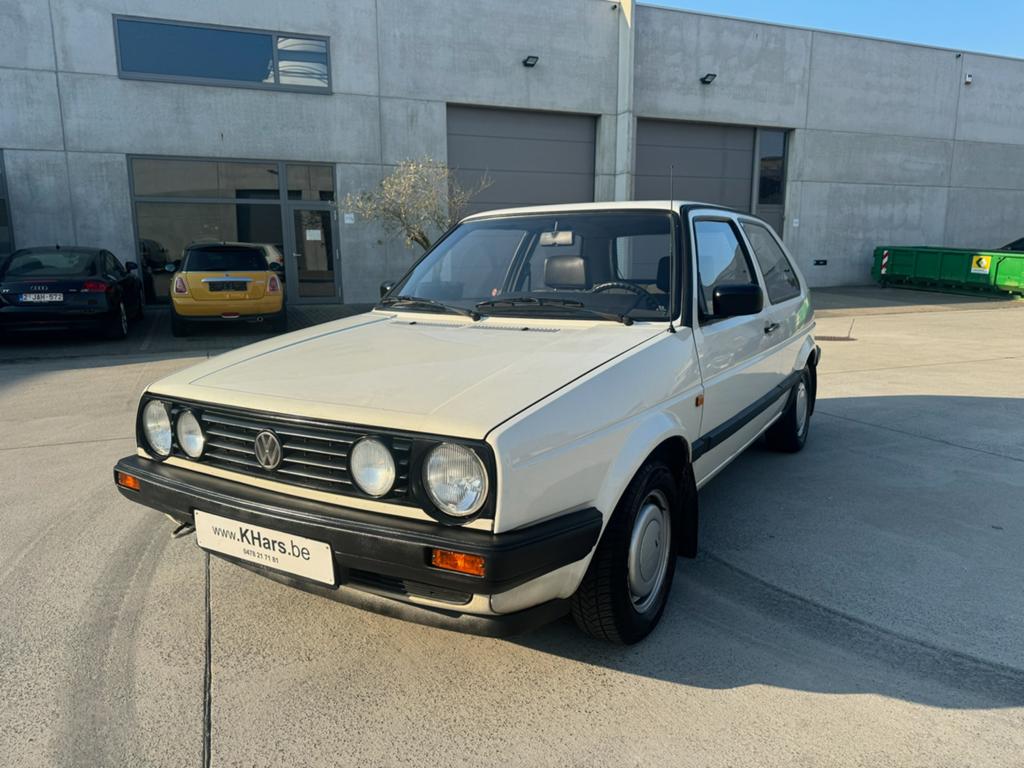 Volkswagen Golf 2 in volledig originele staat, Auto's, Wit, Bedrijf, Handgeschakeld, 64 kW