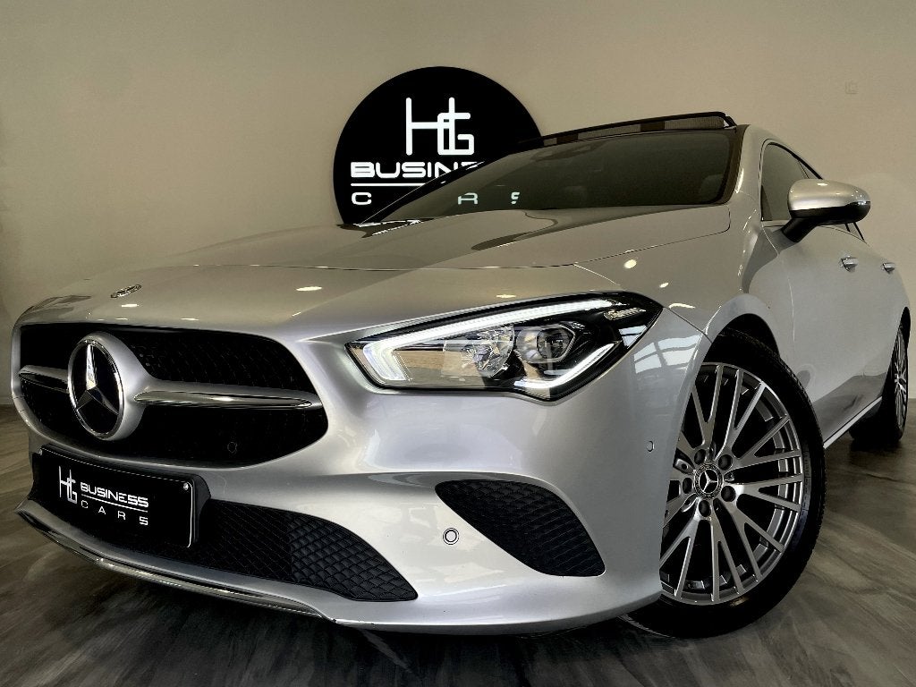 Mercedes-Benz CLA 200 d SHOOTING BREAK/ PACK SPORT/ LED, CLA, Leder, Bedrijf, Zilver of Grijs