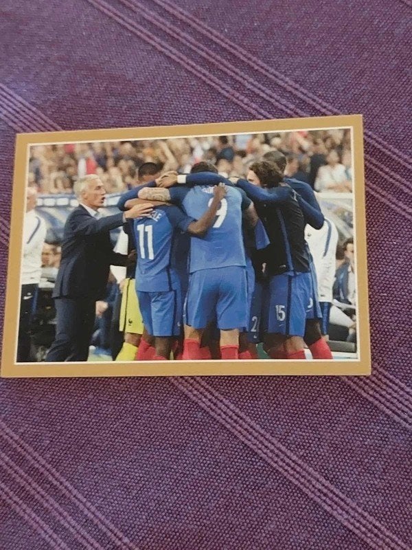 Panini/sticker/Frankrijk/EK 2018, Verzamelen, Ophalen of Verzenden, Nieuw, Poster, Plaatje of Sticker