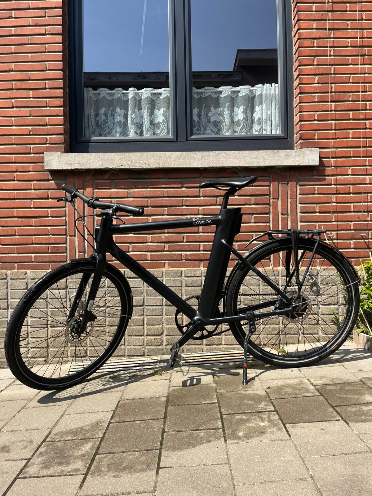 Zwarte Cowboy C2 met problemen, Ophalen, Gebruikt, 50 km per accu of meer, Cowboy