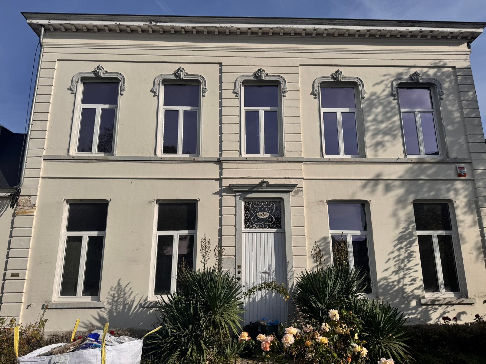 9 fenêtres profilées en aluminium - double vitrage - 5 ans, Bricolage & Construction, Double vitrage, 160 cm ou plus, Fenêtre de façade ou Vitre