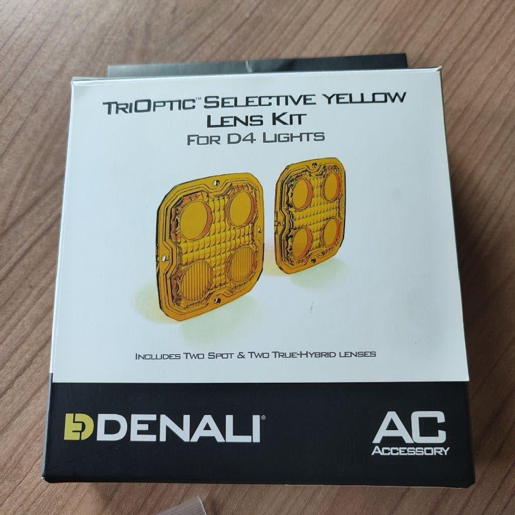 Yellow Lensen voor D4  motor verstralers, Ophalen, Nieuw