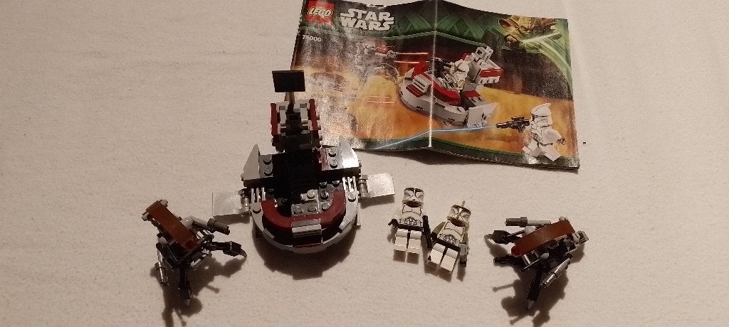 lego starwars 75000 en 75207, Lego, Ophalen of Verzenden, Zo goed als nieuw, Compleet