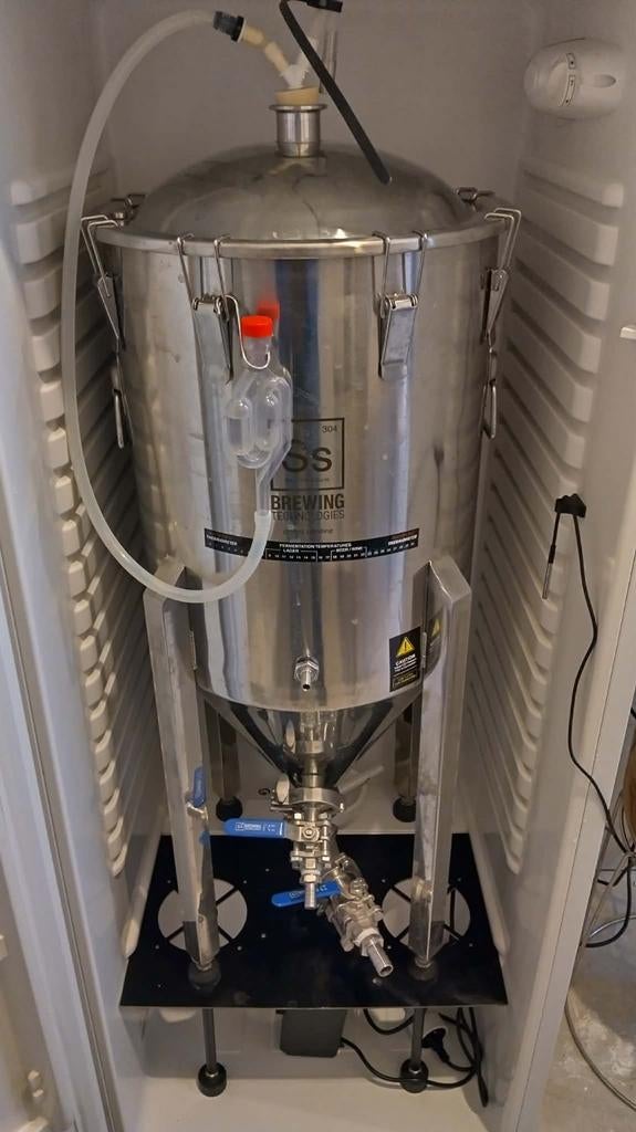 Fermenteur inox 55 litres  brassage de bière, Enlèvement
