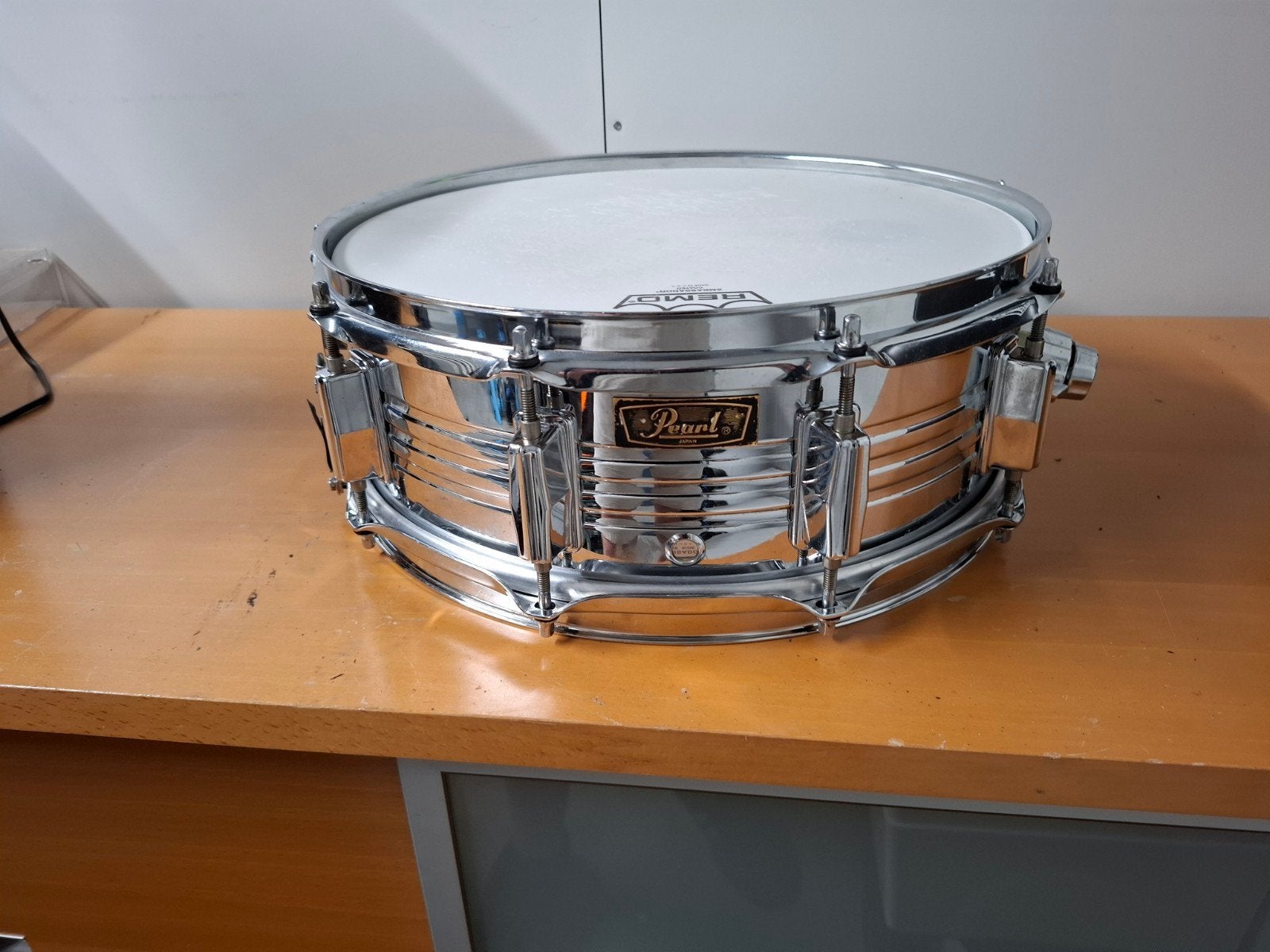 Pearl COB 14"x5" Snare gereviseerd, Ophalen of Verzenden, Pearl