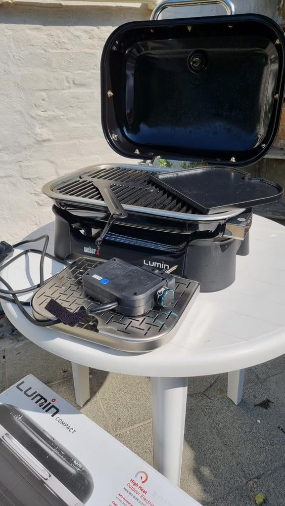 Weber barbecue elektrisch, Ophalen