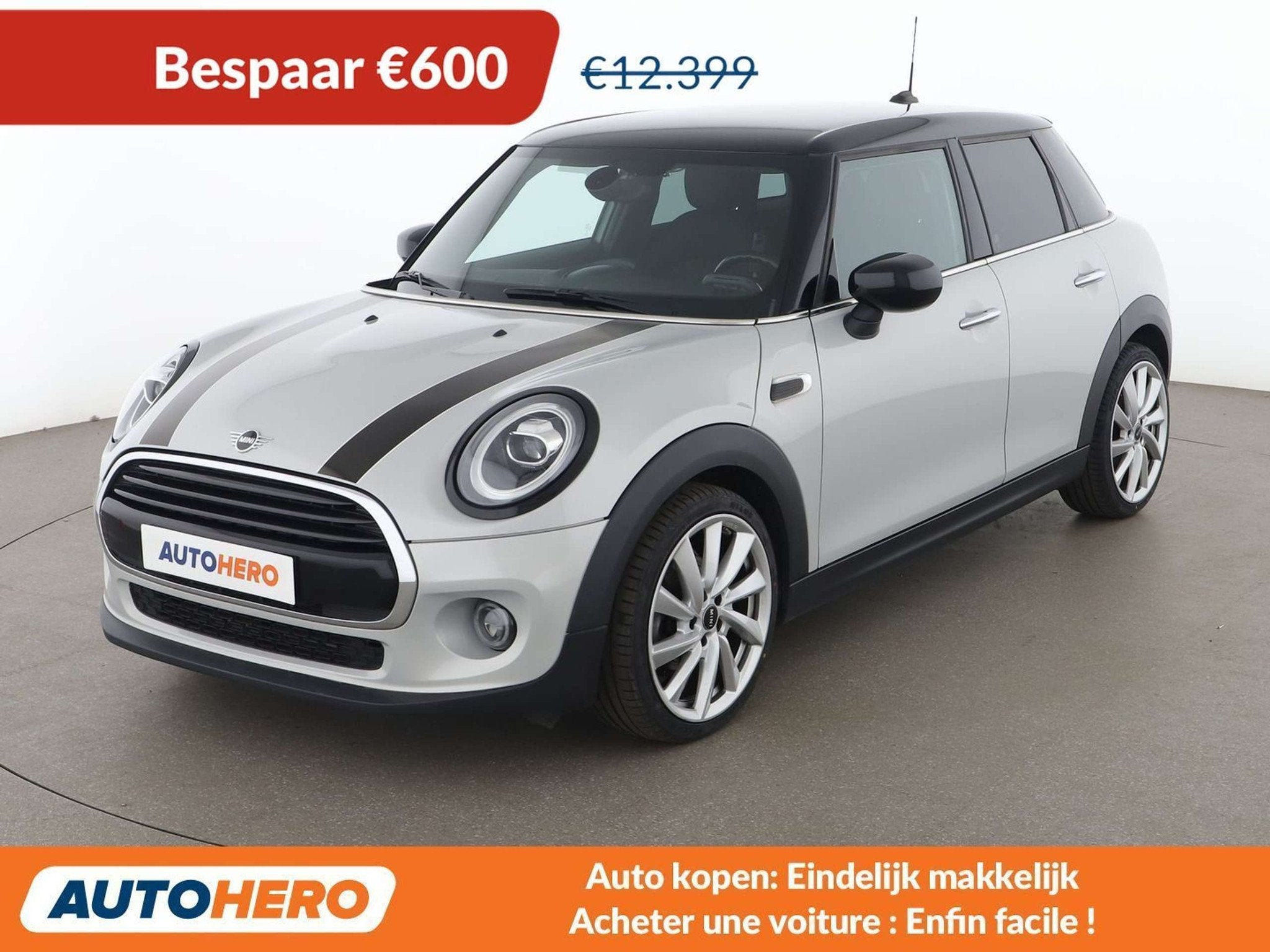 MINI Cooper Cooper (année de construction 2020), Autos, 100 kW, Argent ou Gris, Achat, Euro 6