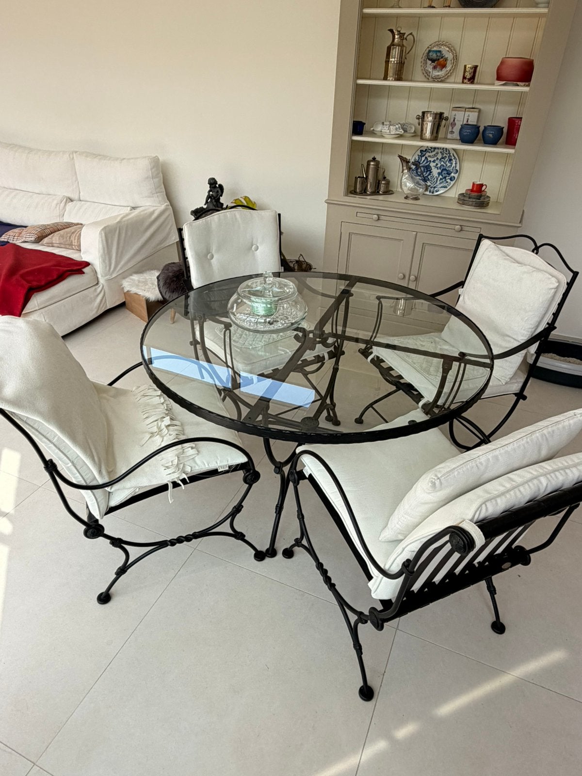 Sifas eettafel indoor/outdoor, Ophalen, Gebruikt, Vier personen, 100 tot 150 cm