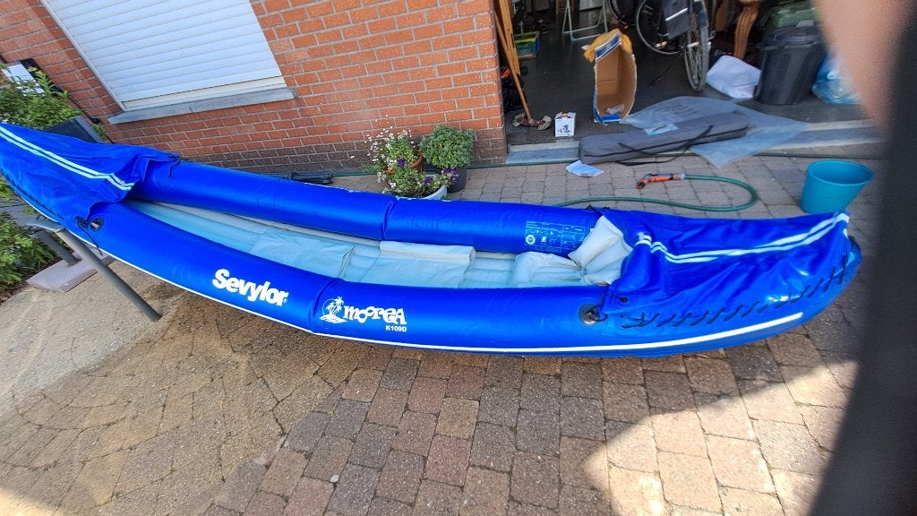 opblaasbare kano, Watersport en Boten, Ophalen, Zo goed als nieuw
