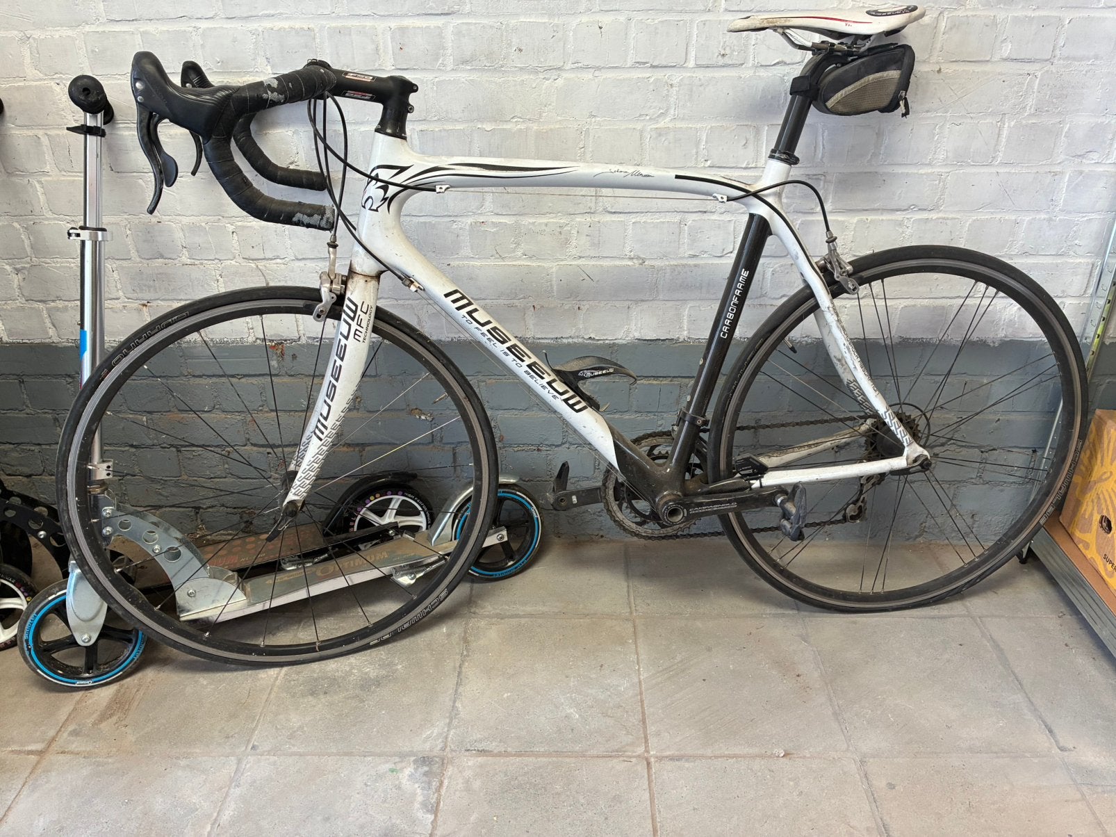 Vélo de course Musseeuw taille 58, Vélos & Vélomoteurs, Autres marques, 57 à 61 cm, Enlèvement, Utilisé